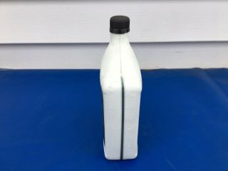 Vintage Yamaha Yamalube Snowmobile Outboard 2 - Cycle Quart Oil Bottle FULL NOS 3