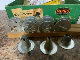 VINTAGE MIRRO COOKY & PASTRY PRESS MODEL FT - 511 3