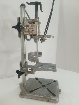 Vintage Craftsman Model 335.  25926 Portable Bench Top Drill Press Stand,