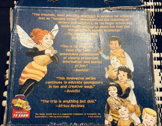 Magic School Bus TV Show 1994 Briefcase Vintage Boxed Book Set Of 10 Scholastic 3
