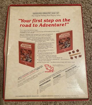 Vintage Dungeons And Dragons Basic Rules Set 1 Game 2