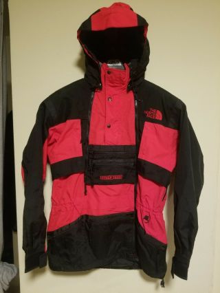 Vtg 1990s North Face Steep Tech Scot Schmidt Ski Jacket Sz L