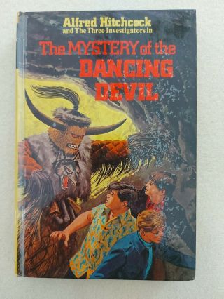 Alfred Hitchcock Three Investigators 25 Mystery Of The Dancing Devil Vtg 1976