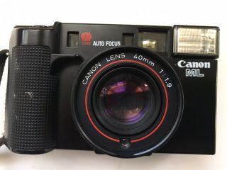 Vintage Canon AF35M 35mm Point & Shoot Film Camera 2