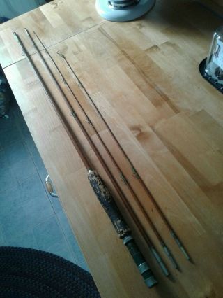 Vintage Beaverkill Fly Rod - 3 Piece With Extra Tip