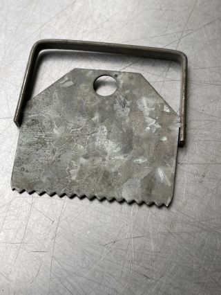 Vintage Gearhart/Verdun Buckle Plate/Brace SOCK KNITTING MACHINE 2