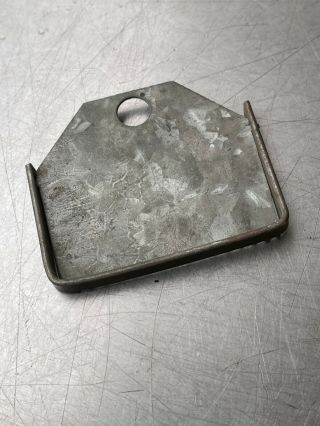 Vintage Gearhart/Verdun Buckle Plate/Brace SOCK KNITTING MACHINE 3