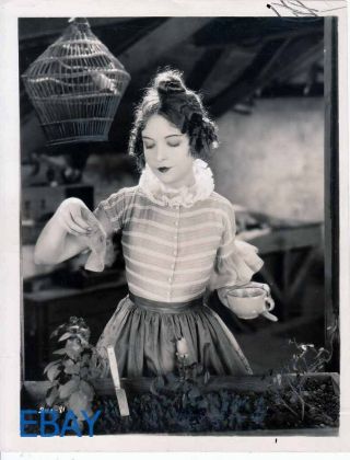 Lillian Gish La Boheme Vintage Photo