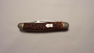 Vintage Kutmaster Stockman 3 Blade Folding Pocket Knife,  Broken Tip