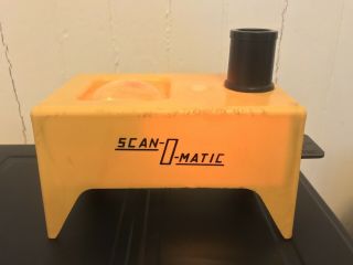 Vintage Scan - O - Matic Magnified Lighted Coin Viewer,  All Moving Parts