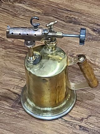 Vintage Clayton & Lambert Brass Gas Soldering Blow Torch