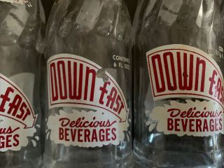 6 Downeast Beverages Bottle Coca Cola Bottling Company Vintage 6oz 3
