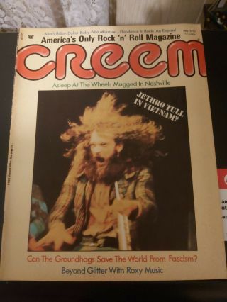 5 Vintage Creem Magazines Rock Roll May 1973 Neal Adams Art Plus 4 More