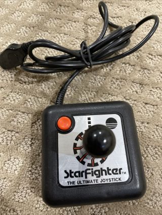Vintage Suncom Starfighter Joystick For Atari Commodore 64 Cleaned
