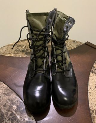 Vintage Us Military Spike Protect Jungle Combat 1988 Boots