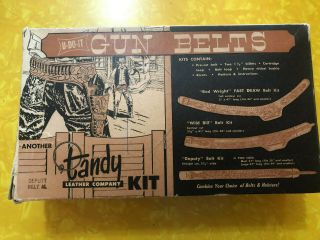 Vintage Tandy Leather Kit - Deputy Belt