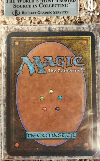 Vintage Magic | MTG BGS 8.  5 Alpha Blue Ward,  w/10,  9.  5, 3