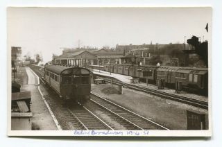 Vintage Railway Photo - Ealing Broadway Station - April 1951