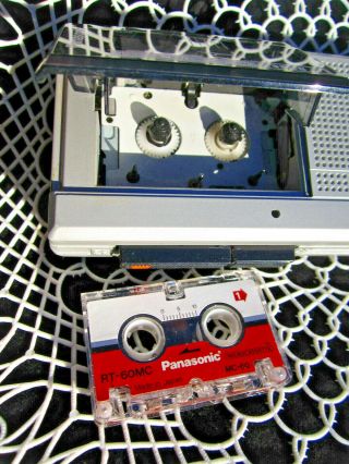 Vintage Panasonic Rn - 108 Microcassette Voice Recorder (2 Speed) &