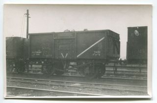 Vintage Railway Photo - British Railways 16 Ton Mineral Wagon - No.  38267