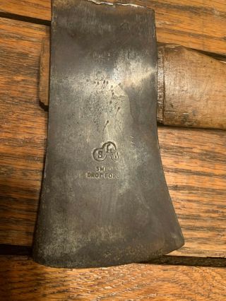 VINTAGE S.  A.  W WETTERLINGS AXE MADE IN SWEDEN 15 INCH DROP FORGED 2