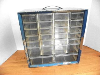 Vintage 26 Drawer Akro - Mils Metal Nut/bolt Small Parts Storage Cabinet,  3 Sizes