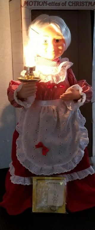 Vintage Telco Motion - ette of Christmas Mrs.  Claus 22 