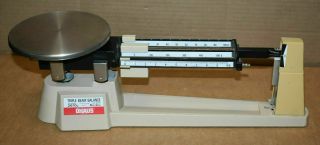 Ohaus Vintage Triple Beam Balance Lab Scale 700/800 Series 2610g 5lb 2oz