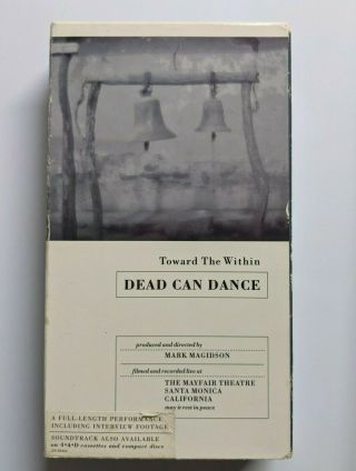 Dead Can Dance Video Tape - Toward The Within - 1994 Vtg Music Vhs