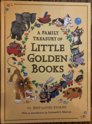 Vintage Family Treasury Of Little Golden 46 / Love Stories 1998