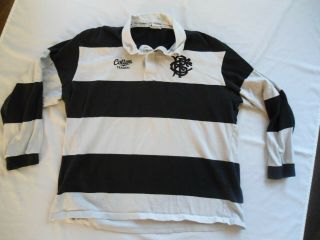 Vintage Barbarians Cotton Traders Rugby Jersey Shirt Size 3 Xl
