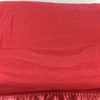 Vintage Therma Weave Satin Trim Blanket Cover 76″ x 90″ Twin 3
