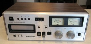 Vintage Panasonic 8 Track Stereo Record Deck Rs - 808