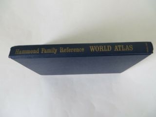 World Atlas Hammond Family Reference Byhammondincorporated Hc