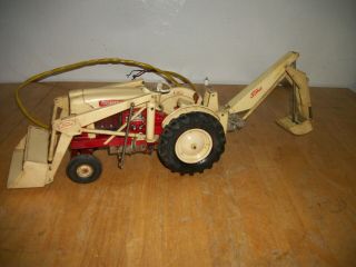 Vintage Ford 4040 Industrial Tractor - Cragston? Remote Control Style To Restore