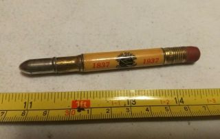 Vtg 1937 John Deere Otto Andersen Wheeling Illinois Advertising Bullet Pencil