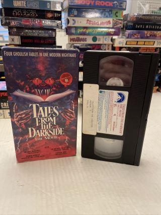 Vintage Tales From The Darkside The Movie (vhs,  1990) Stephen King / Horror Rare