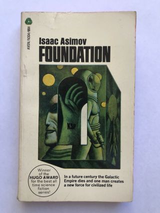 Foundation By Isaac Asimov Avon Paperback Vintage