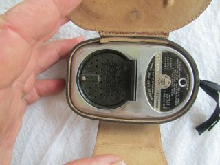 D226 Vintage Weston Mater III Universal Exposure Meter w/ Case 737 2
