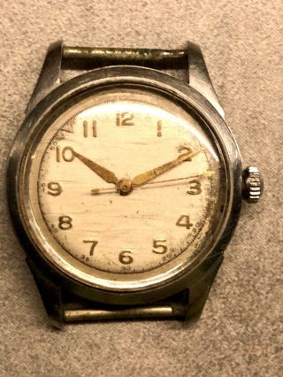 Vintage J W Benson Gentleman’s Stainless Steel 17 Jewel Wrist Watch.  Swiss Auto 3