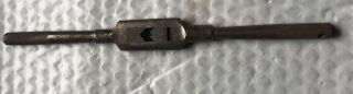 Vintage Gtd No.  4 Tap Handle Wrench,  9 ",  Greenfield,  Usa