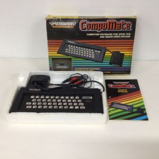 Vintage.  Spectravideo Compumate Keyboard For Atari Vcs & Sears Video Arcade 206