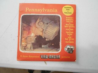 Vintage 1955 Pennsylvania Vacationland Series View - Master 3 Reel Pack