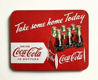 Vintage Style Metal Drink Coca Cola In Bottles Coke Merch Advertising Tin Sign