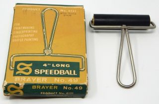 Vintage Brayer No 49 Product No 4121 Speedball 4 Inch Long Inv D060