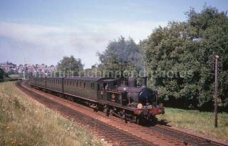 Colour - Rail Slide Brs 1147 Isle Of Wight Ryde St.  Johns 32 Bonchurch 1963 Cr072