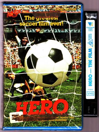Hero - The Greatest Soccer Film Ever - Vintage Vhs Video Tape Clamshell