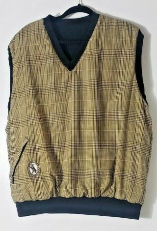Vintage Firethorn 1999 Us Open Pinehurst No.  2 Golfing Reversible Vest Size Xl