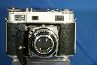 Vintage Kodak Retina Iiic Camera Schneider - Kreuznach Lens F: 2.  0/50mm