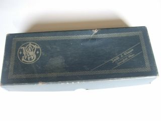 Vintage Smith And Wesson Model 17 - 4 [.  22 ] Empty Box